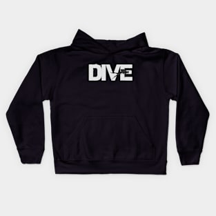 Scuba Diving Ocean Freediving Sea Kids Hoodie